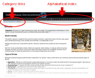 Site Navigation Links
